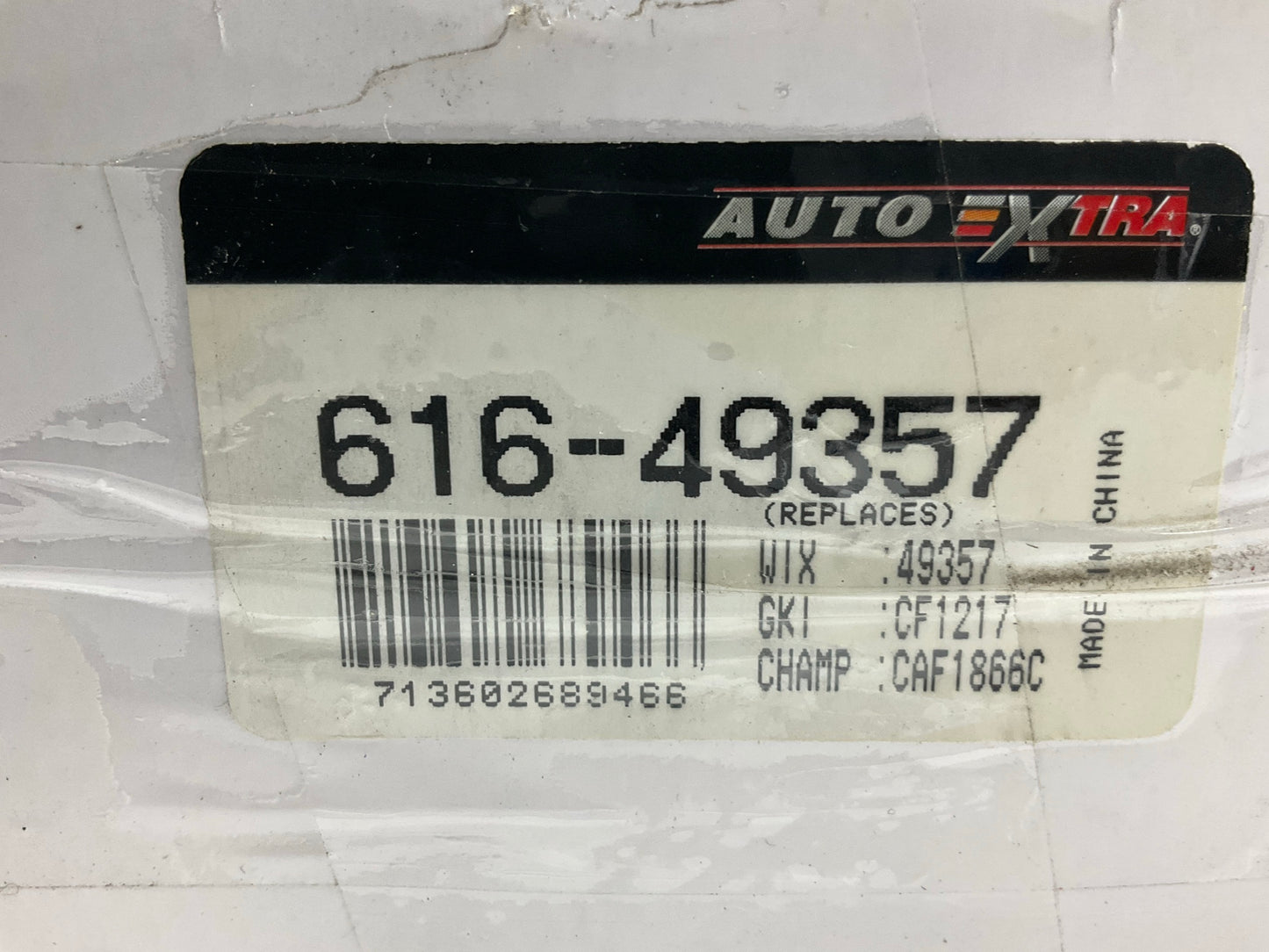 Auto Extra 616-49357 Cabin Air Filter