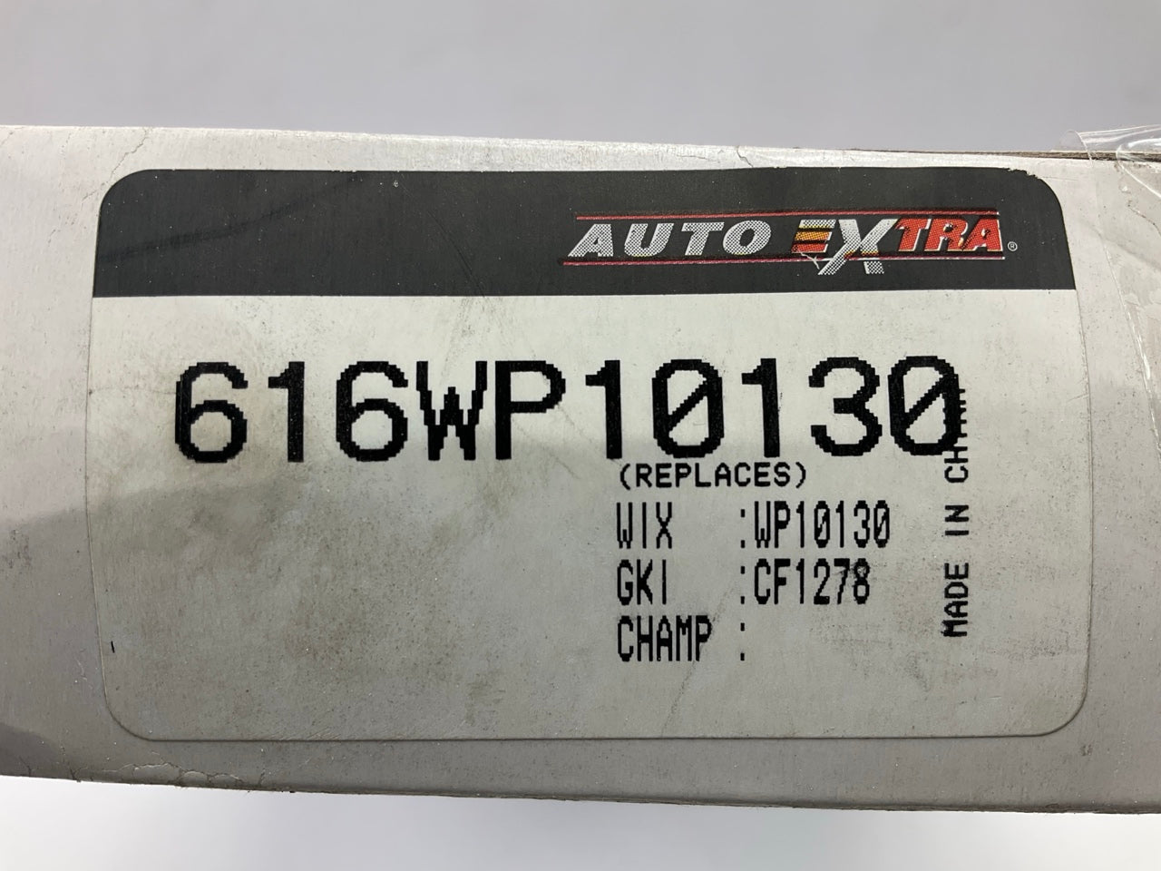 Auto Extra 616WP10130 Cabin Air Filter Replaces PA10036 WP10130 VA-2040