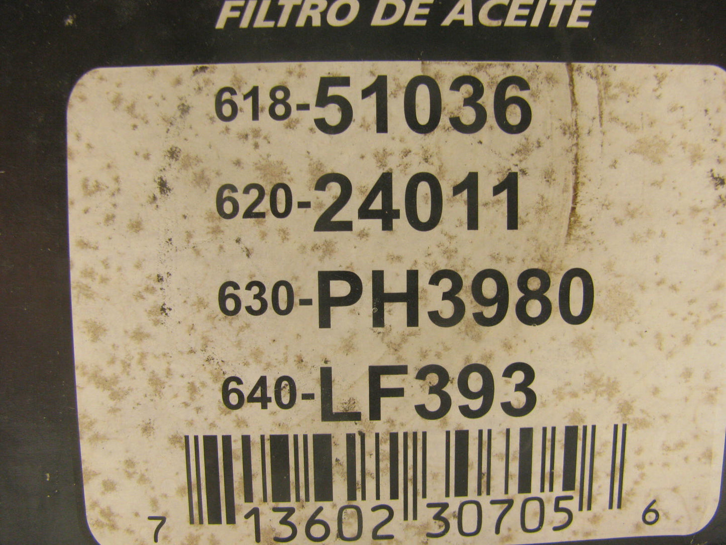 Auto Extra 618-51036 Engine Oil Filter