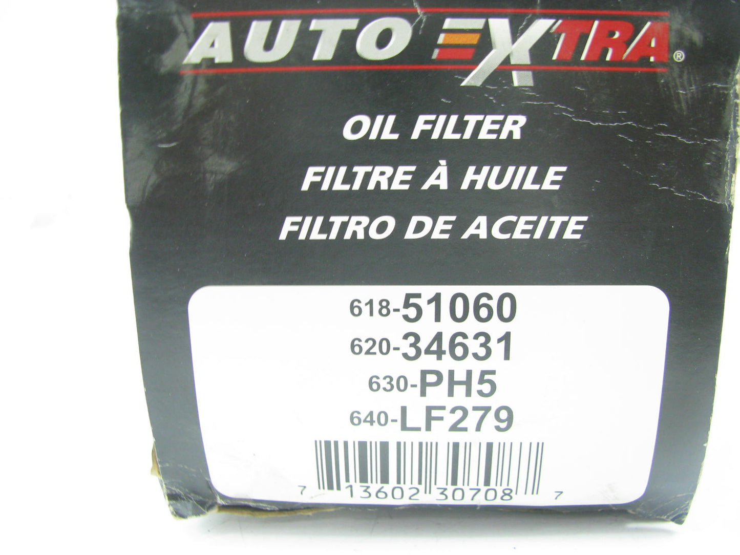 (2) Auto Extra 618-51060 Oil Filter Replaces PH5 51061 L34631 PH1218 LF24 LF653