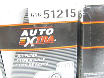 (8) Auto Extra 618-51215 Oil Filter Replaces PH6022 ML16822 PH7017 LF576 85215