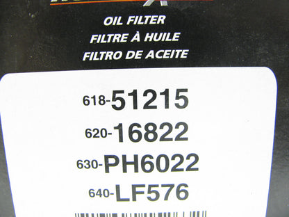 Auto Extra 618-51215 Oil Filter Replaces 51215 ML16822 PH7017 LF576 B1413 85215