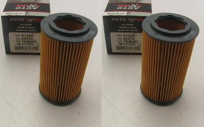 (2) Auto Extra 618-51226 Engine Oil Filters