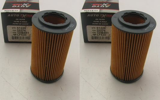 (2) Auto Extra 618-51226 Engine Oil Filters