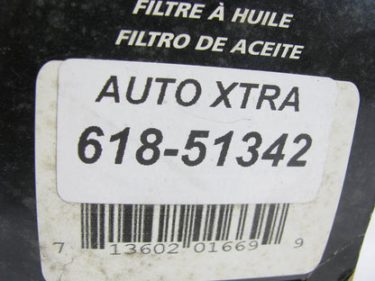 Auto Extra 618-51342 Oil Filter Replaces PH2870A 51393 L20252 PH561 LF493