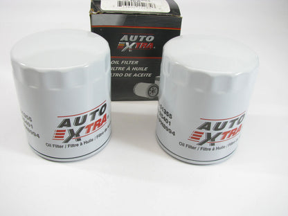 (2) Auto Extra 618-51355 Oil Filter Replaces PH8994 51355 L25401 PH453 LF477