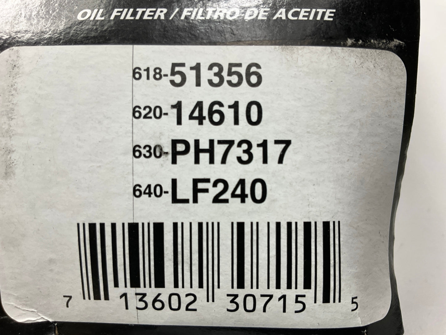 Auto Extra 618-51356 Engine Oil Filter