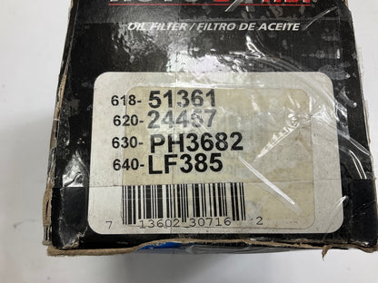 (2) Auto Extra 618-51361 Engine Oil Filter