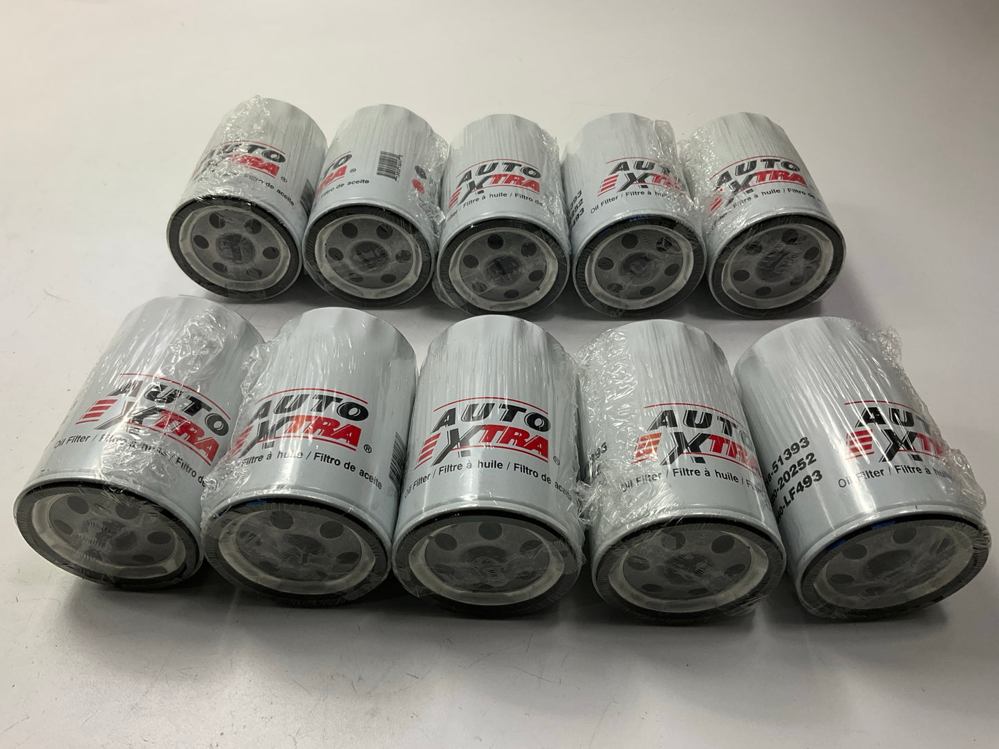 (x10) Auto Extra 618-51393 Oil Filter Replaces 51342 L20064 LF785 P550227 BF252