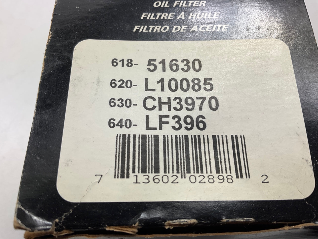Auto Extra 618-51630 Cartridge Lube Oil Filter Replaces Wix 51630