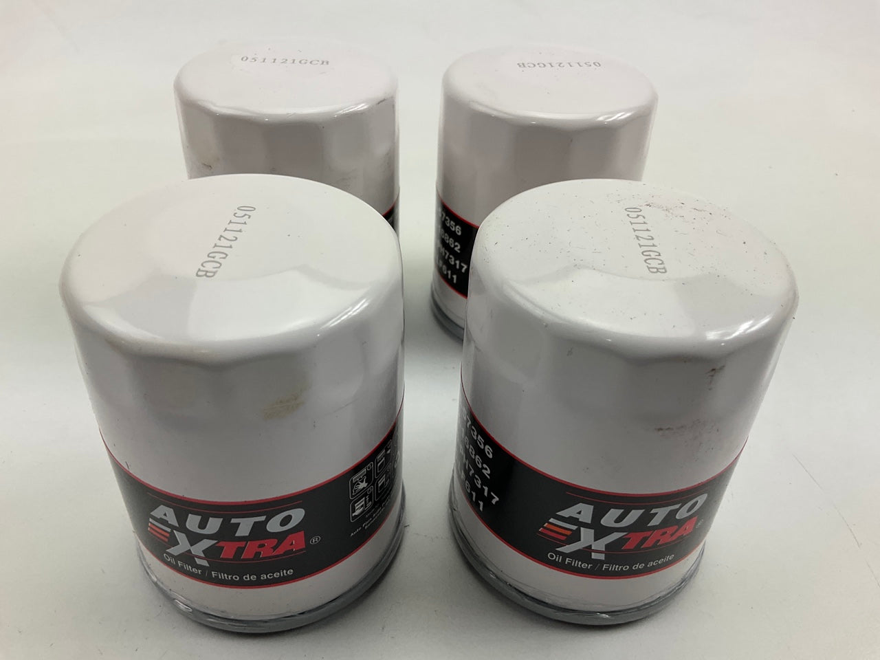 (4) Auto Extra 618-57356 Engine Oil Filter