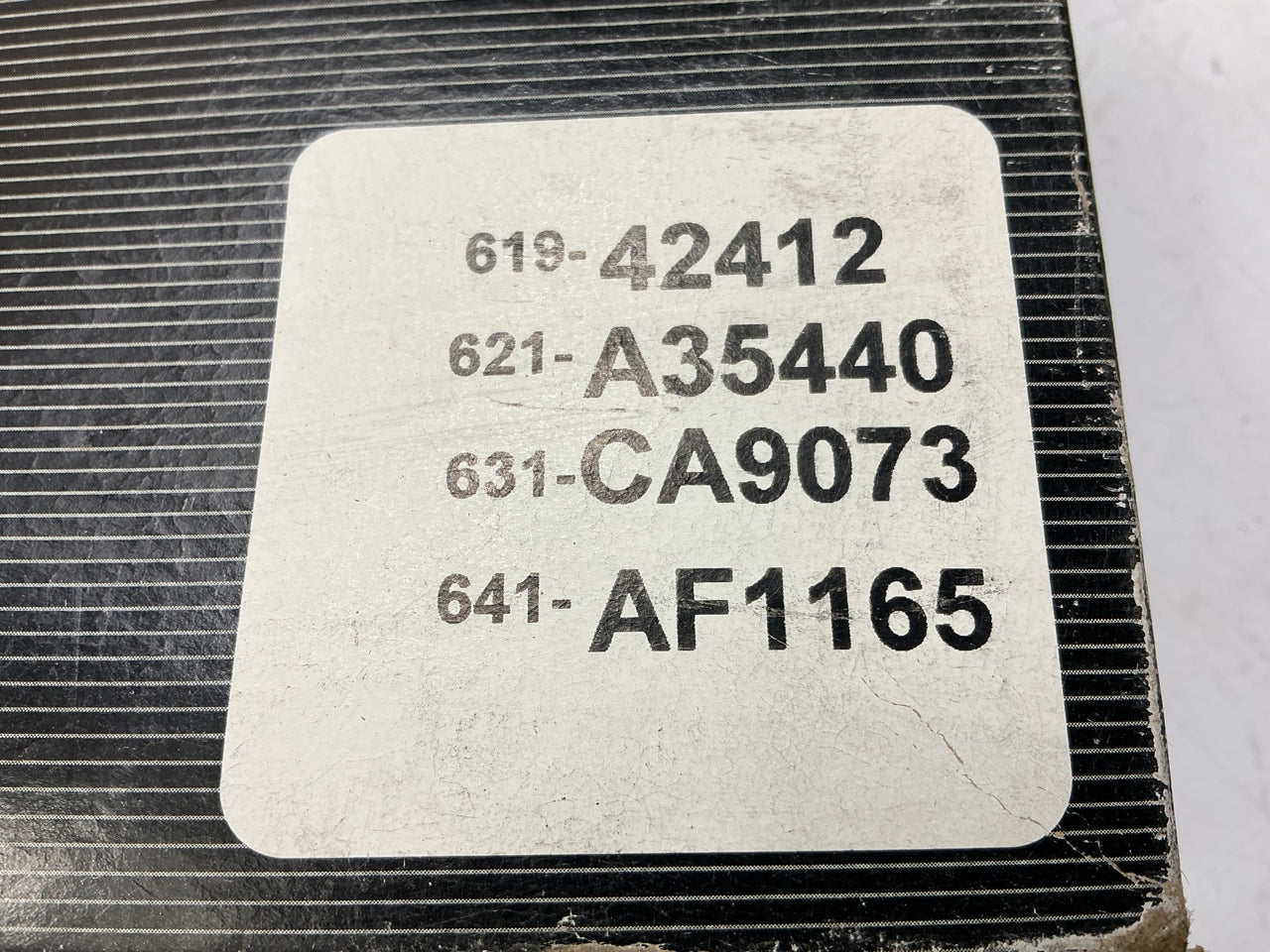 Auto Extra 619-42412 Engine Air Filter