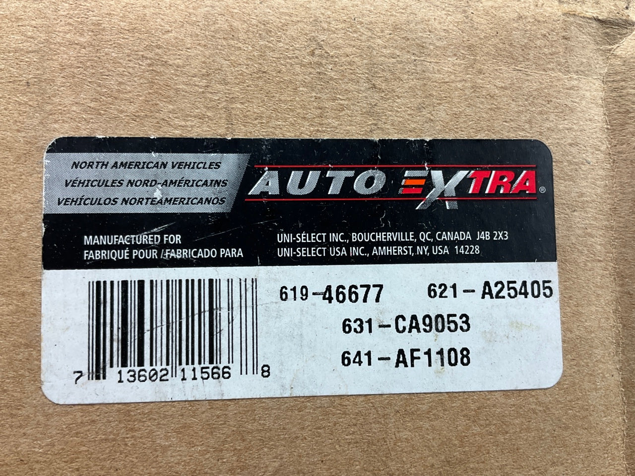 Auto Extra 619-46677 Air Filter Replaces DA9053 A2054C P607361 P607361