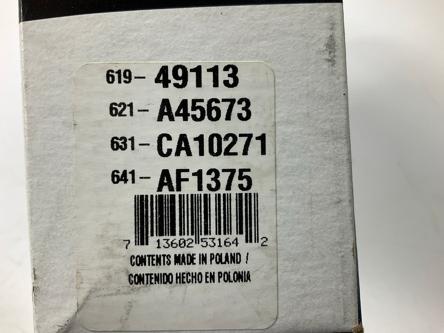 Auto Extra 619-49113 Engine Air Filter 2007-10 Entourage, 2006-14 Sedona