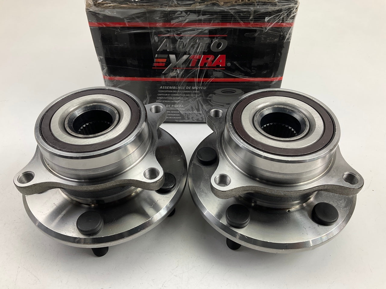 (2) Auto Extra FRONT 5 Lug Wheel Bearing & Hubs For 2011-2017 Honda Odyssey FWD