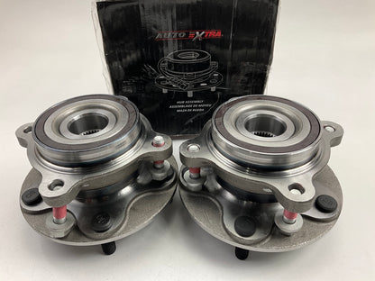 (2) Auto Extra 950002 FRONT 5 Lug Wheel Bearing & Hubs