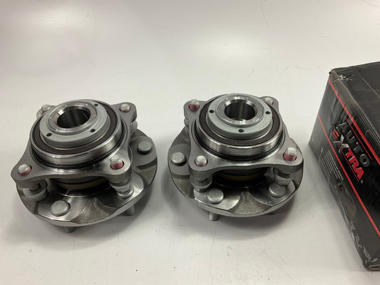 (2) Auto Extra 950004 Wheel Bearing And Hub Assembly, Front