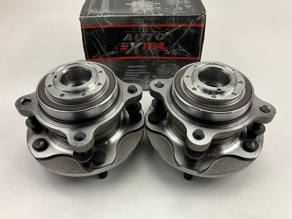 (2) Auto Extra 950006 FRONT Wheel Bearing & Hubs 08-21 Sequoia 07-21 Tundra RWD