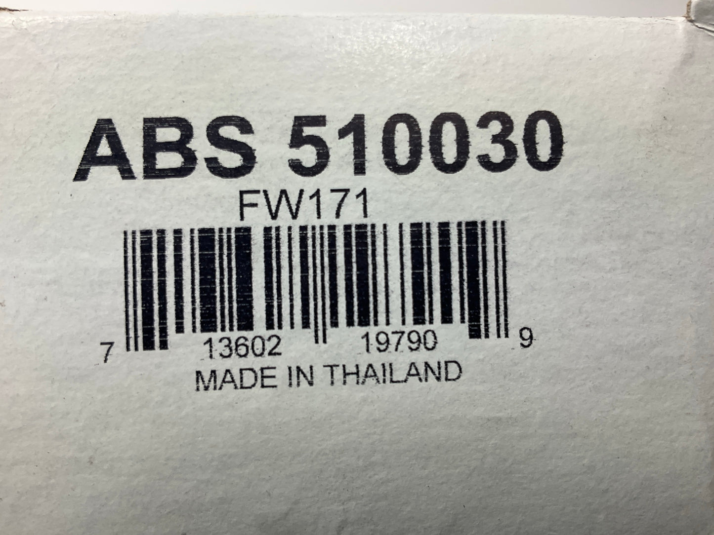 Auto Extra ABS510030 Front Wheel Bearing