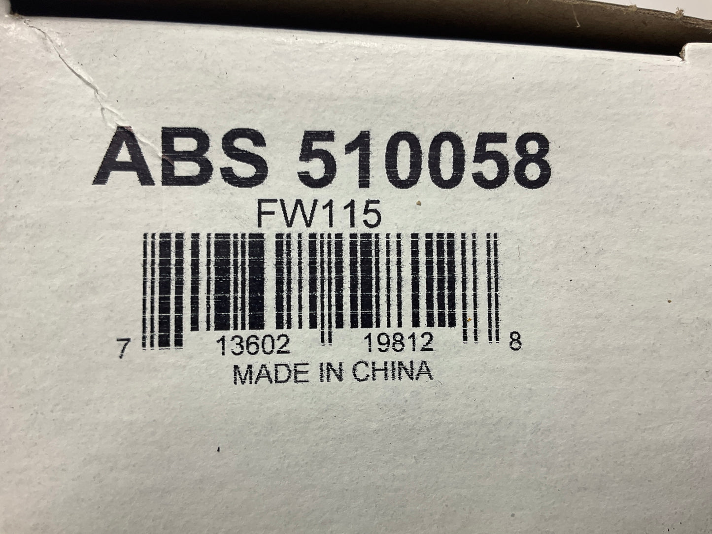 Auto Extra ABS510058 Front / Rear Wheel Bearing
