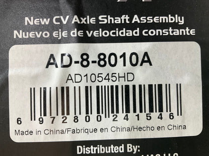 Auto Extra AD-8-8010A FRONT LEFT CV Axle Shaft 2001-05 Audi Allroad Quattro - AT