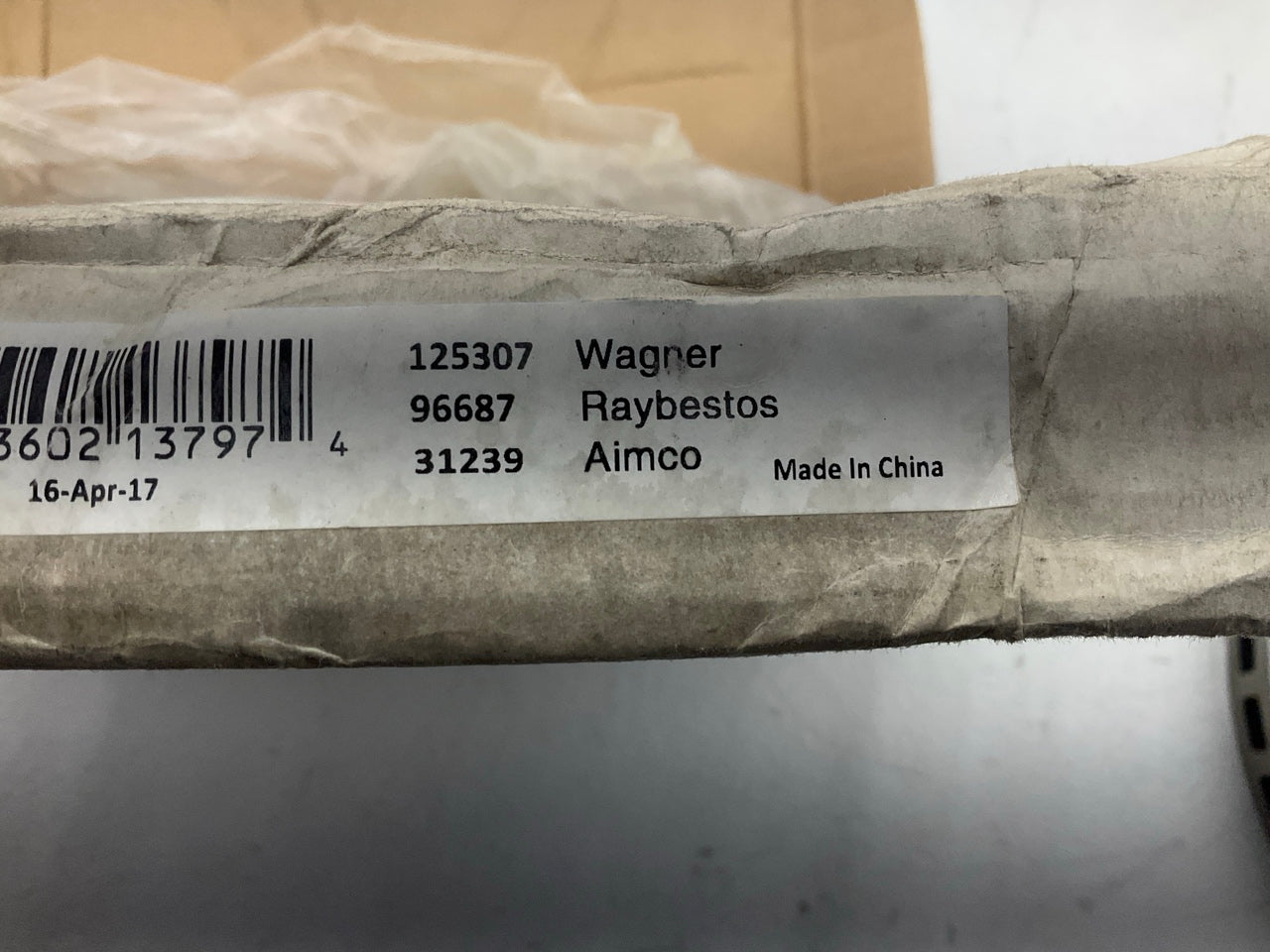 Auto Extra AX31239 Front Disc Brake Rotor
