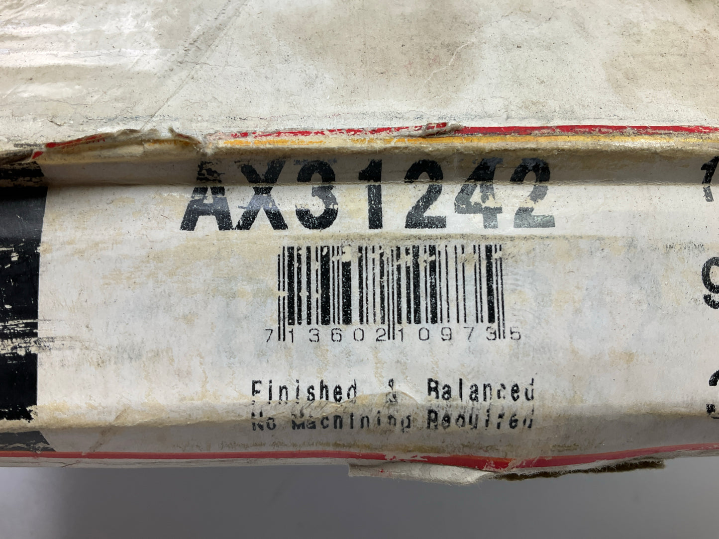 Auto Extra AX31242 Rear Brake Rotor