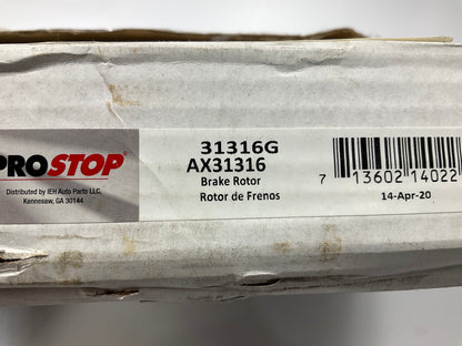 Auto Extra AX31316 Rear Brake Rotor For 2004-2008 Acura TL, 03-11 Honda Element