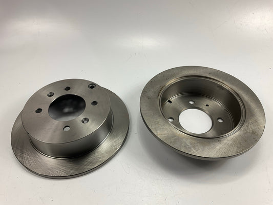 (2) Auto Extra AX31333 Rear Brake Rotors For 1999-2005 Sonata, 01-06 Optima