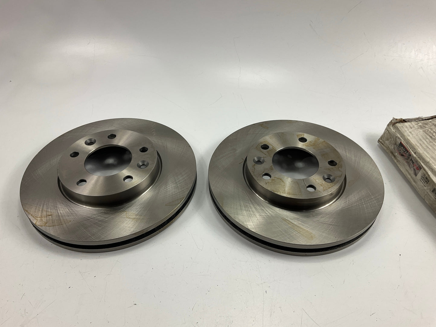 (2) Auto Extra AX31383 Front Disc Brake Rotor For 2003-2005 Kia Sedona