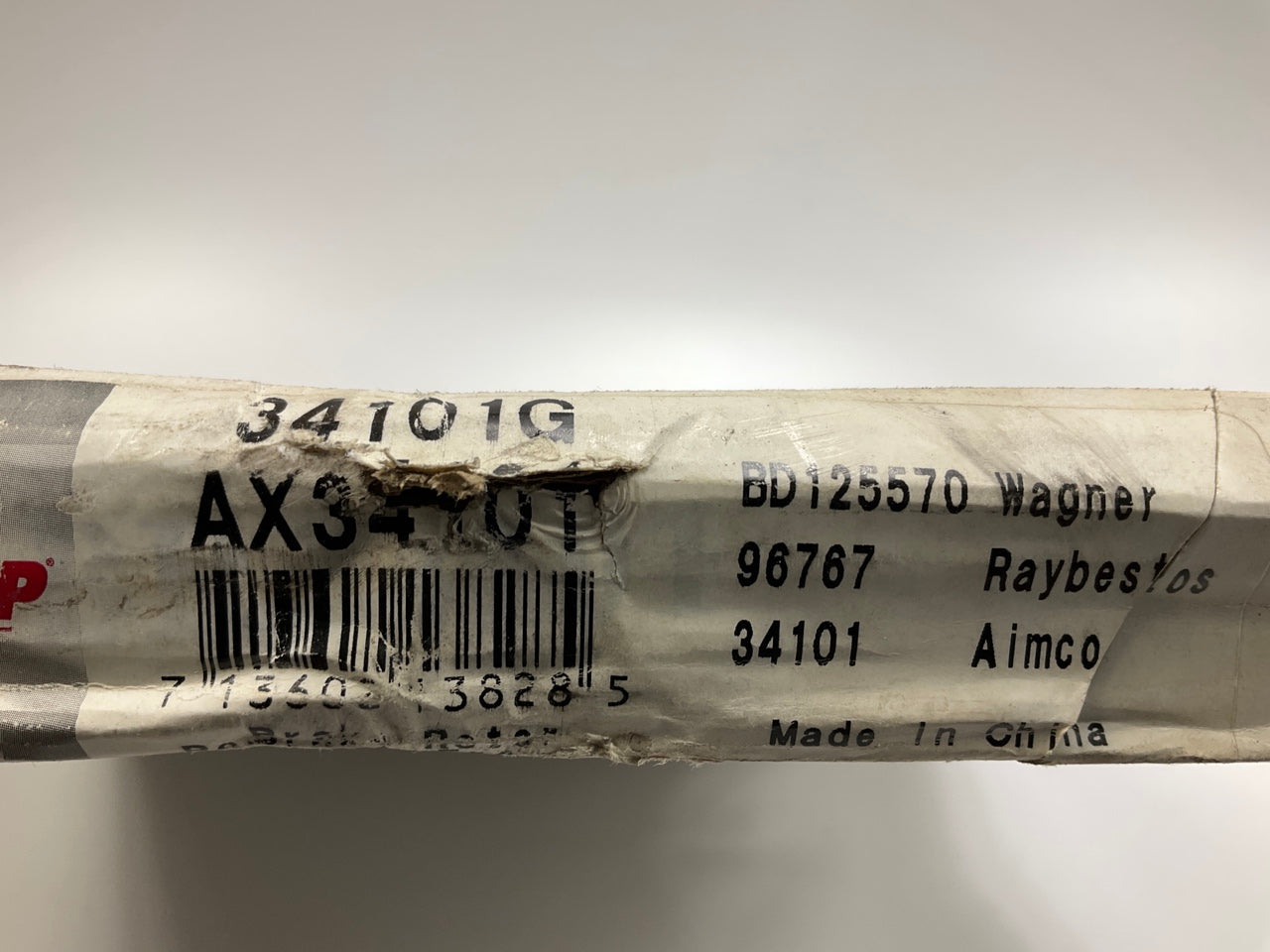 Auto Extra AX34101 Front Disc Brake Rotor