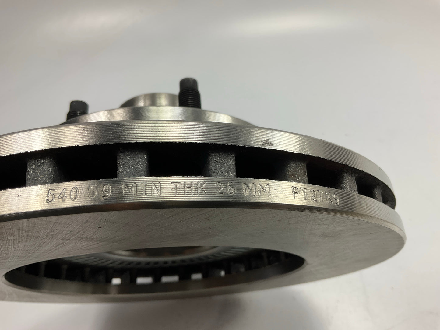 Auto Extra AX54059 Disc Brake Rotor And Hub Assembly, Front