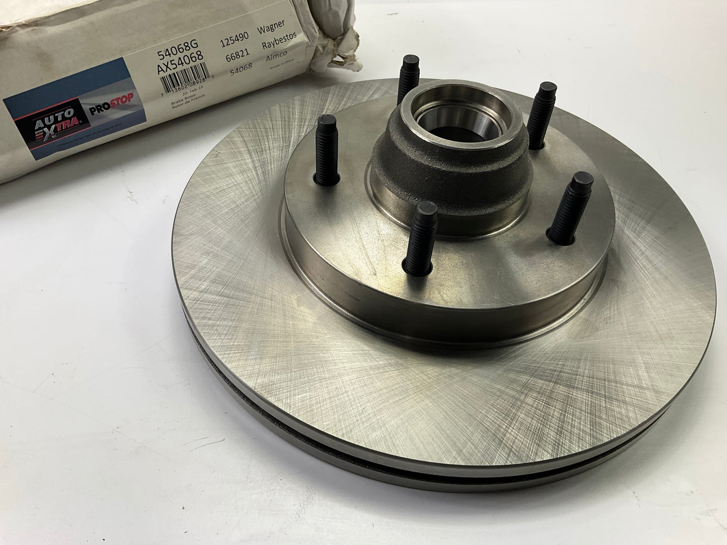 Auto Extra AX54068 Disc Brake Rotor And Hub Assembly, Front