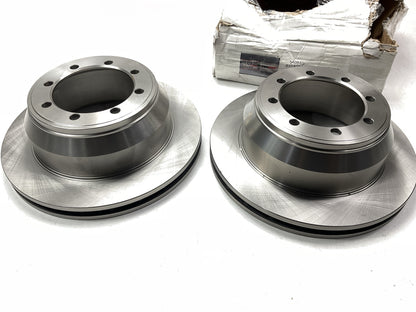 (2) Auto Extra AX54084 Rear Brake Rotor 99-04 Ford F-350 Super Duty DUALLY ONLY