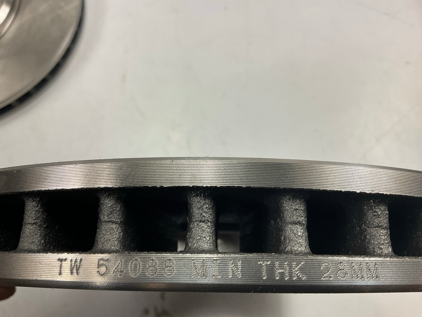 (2) Auto Extra AX54088 Front Brake Rotor