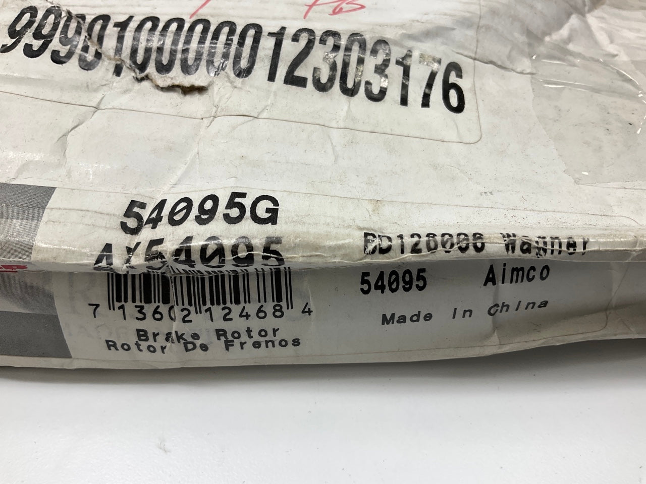 Auto Extra AX54095 Rear Brake Rotor For 2001-2007 Ford Focus