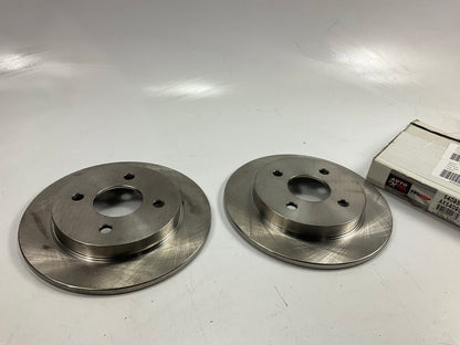 (2) Auto Extra AX54095G Rear Brake Rotors - 2000-2007 Ford Focus, 14-17 Fiesta