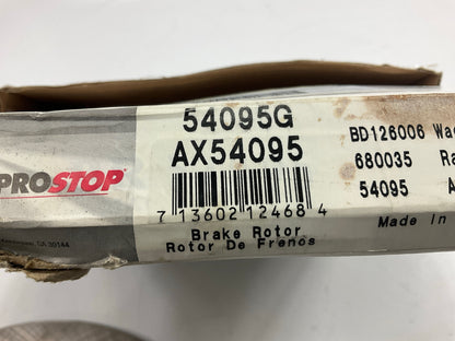Auto Extra AX54095G Rear Brake Rotor - 2000-2007 Ford Focus, 14-17 Fiesta