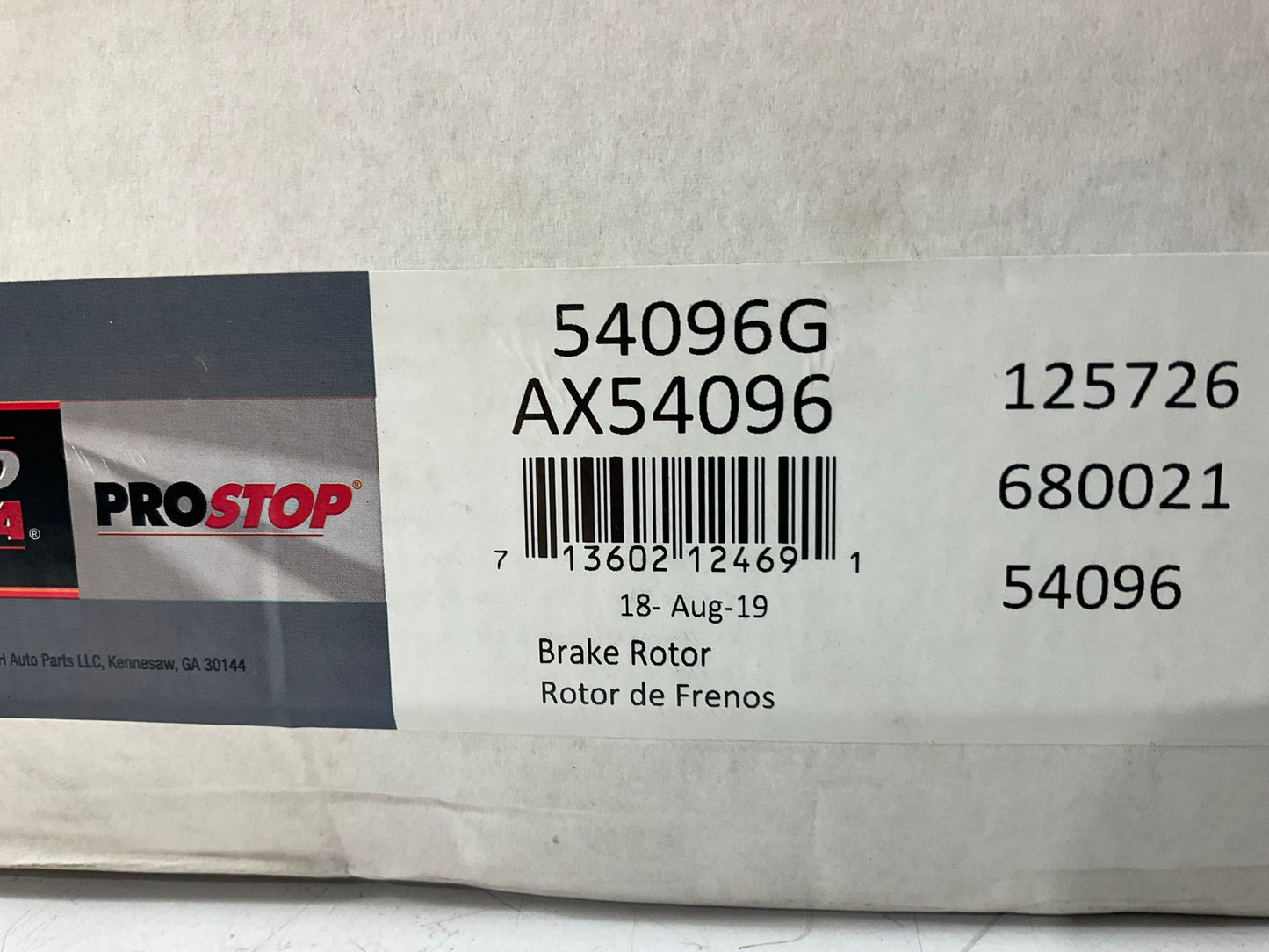 ()2 Auto Extra AX54096 Front Brake Rotors 2001-2003 Ford Explorer Sport RWD ONLY