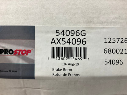 Auto Extra AX54096 Front Brake Rotor For 2001-2003 Ford Explorer Sport RWD ONLY