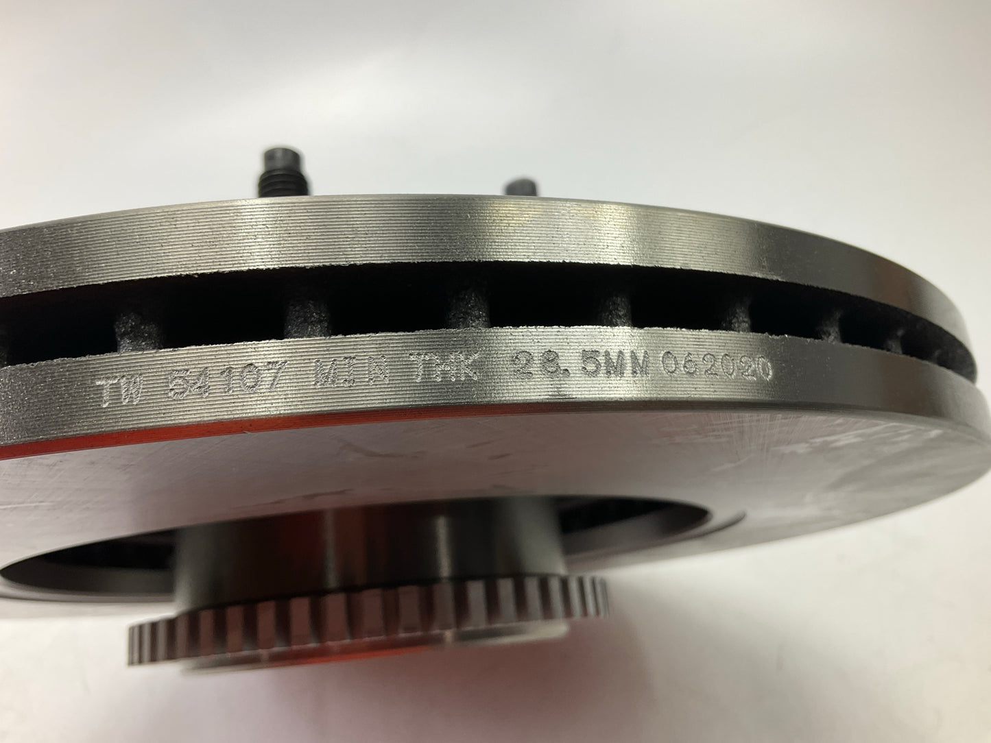 (2) Auto Extra AX54107 Disc Brake Rotor And Hub Assembly, Front