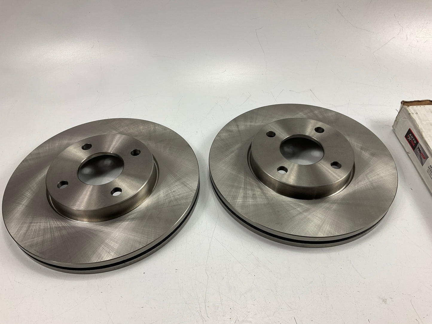 (2) Auto Extra AX54132 Front Brake Rotor For 2005-2007 Ford Focus
