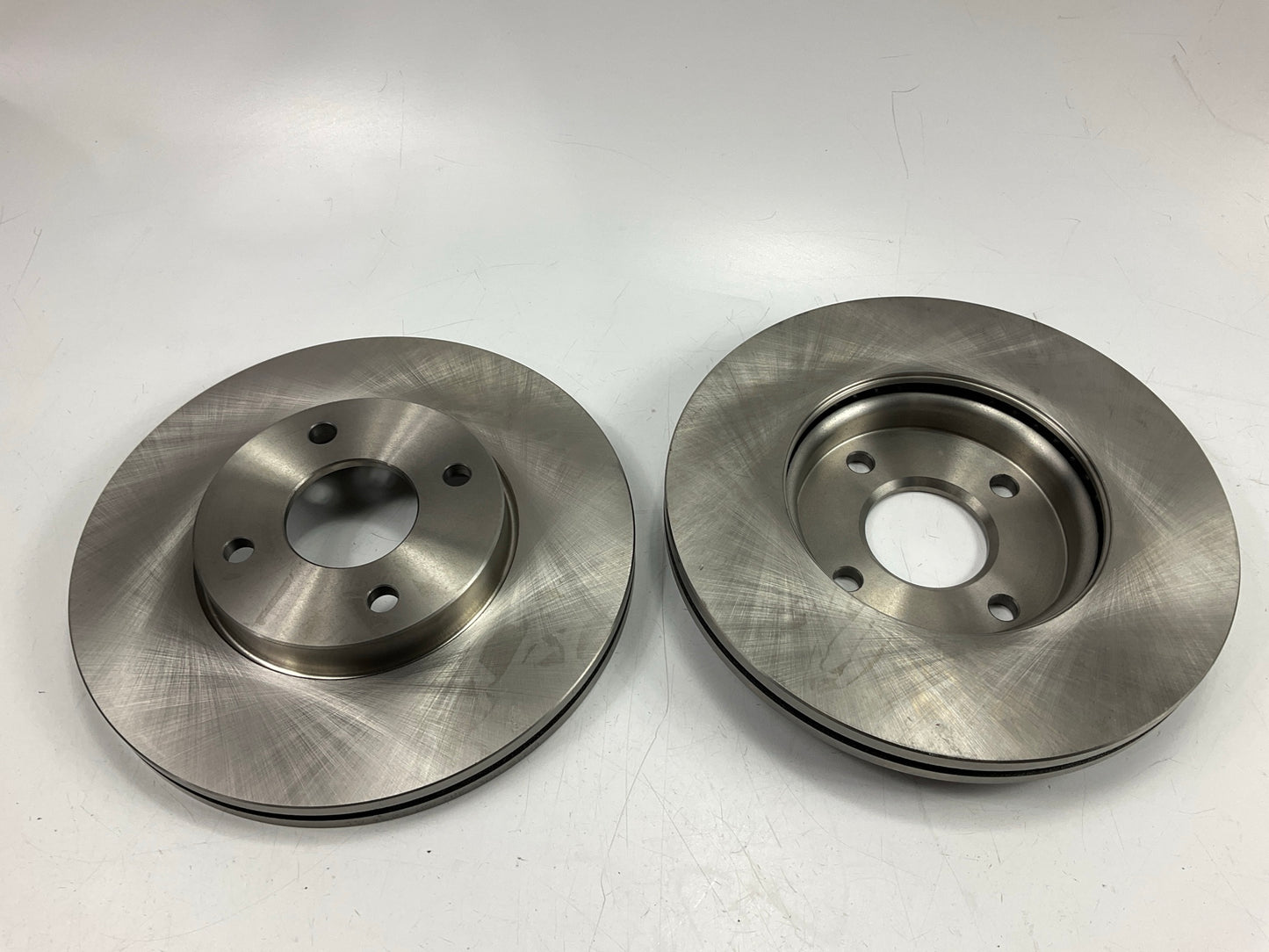(2) Auto Extra AX54132 Front Brake Rotor For 2005-2007 Ford Focus