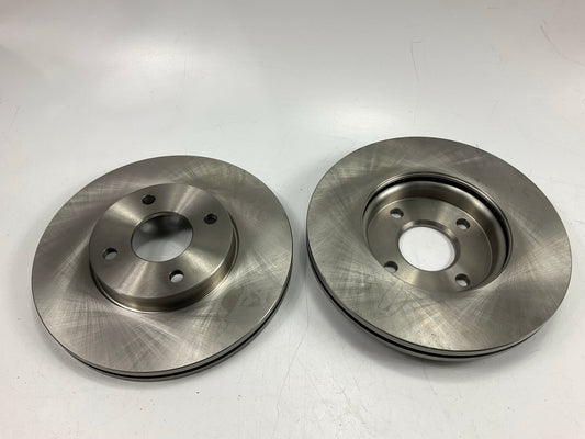 (2) Auto Extra AX54132 Front Brake Rotor For 2005-2007 Ford Focus