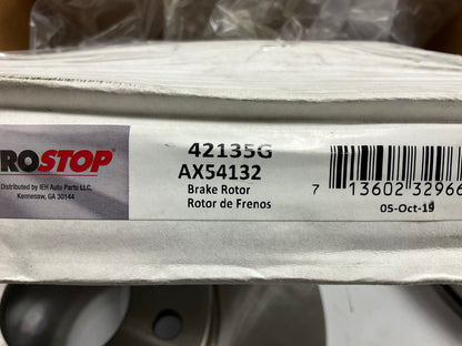 (2) Auto Extra AX54132 Front Brake Rotor For 2005-2007 Ford Focus