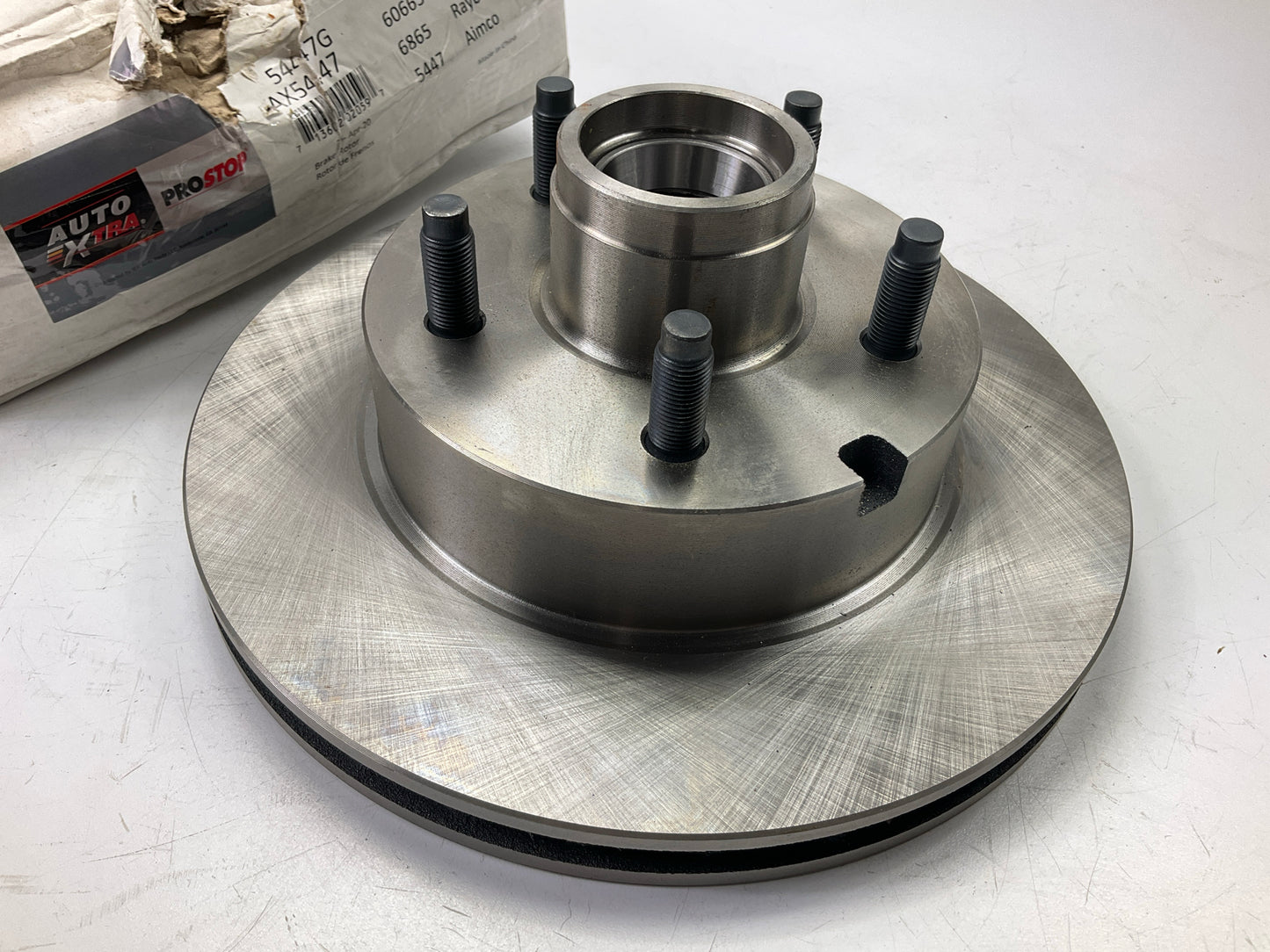 Auto Extra AX5447 Disc Brake Rotor And Hub Assembly, Front
