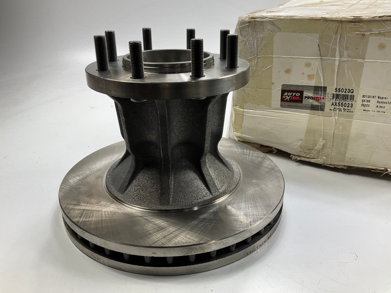 Auto Extra AX55023 Front Brake Rotor 8-LUG, Dually + RWD ONLY