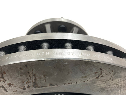 Auto Extra AX55032 Front Brake Rotor & Hub - DRW (DUALLY ONLY), RWD ONLY