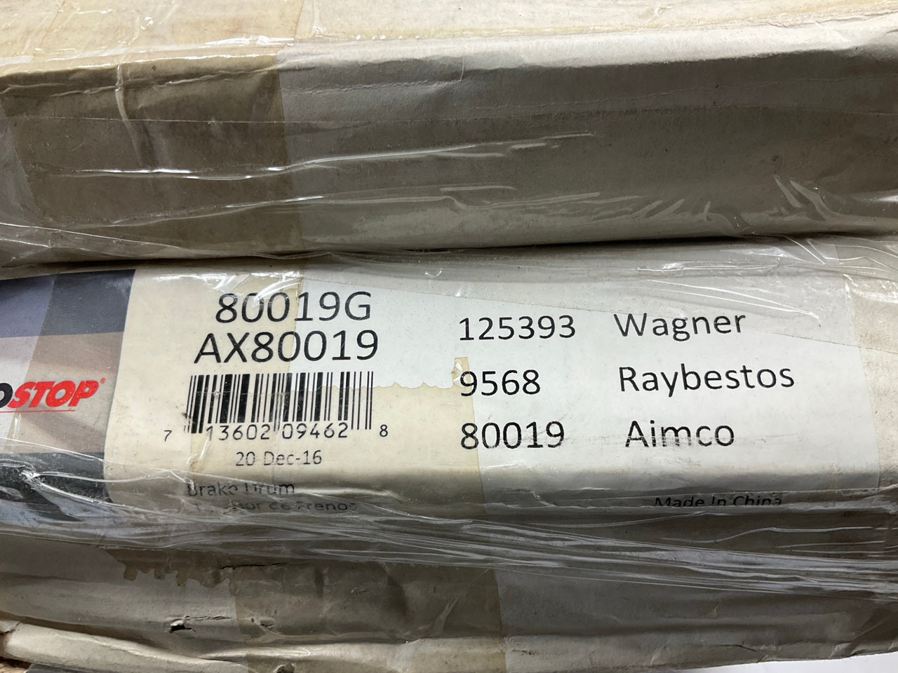 Auto Extra AX80019 Rear Brake Drum