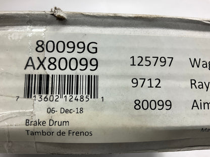 Auto Extra AX80099 Rear Brake Drum For 2001-2007 Ford Taurus, 2001-2005 Sable